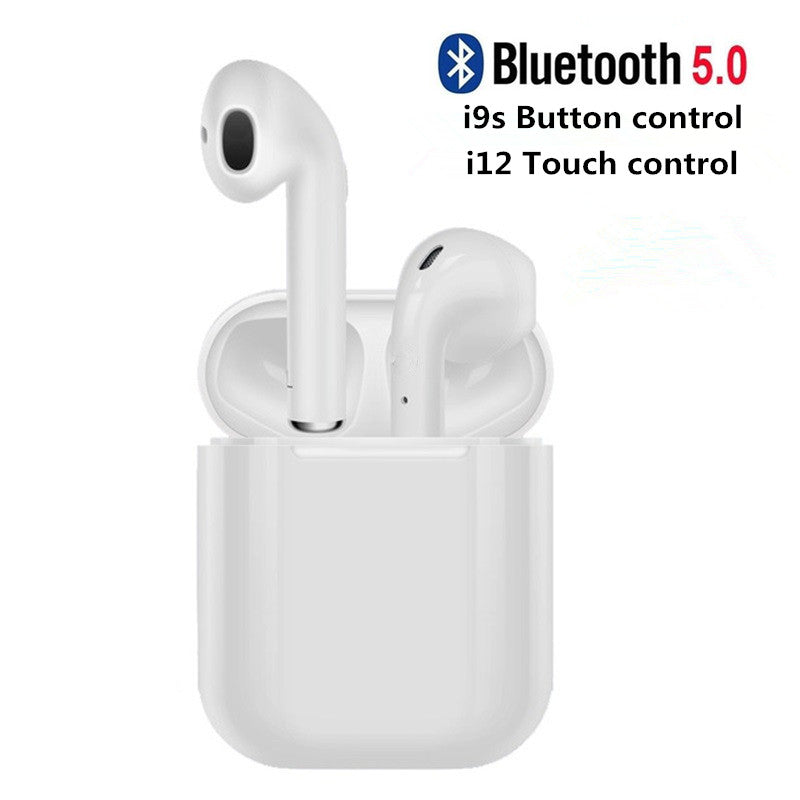 i12 TWS Bluetooth Earphone i9s Mini Headphone Wireless Earbuds Bluetooth Headset with Charging Box for Smart Phone Auriculars